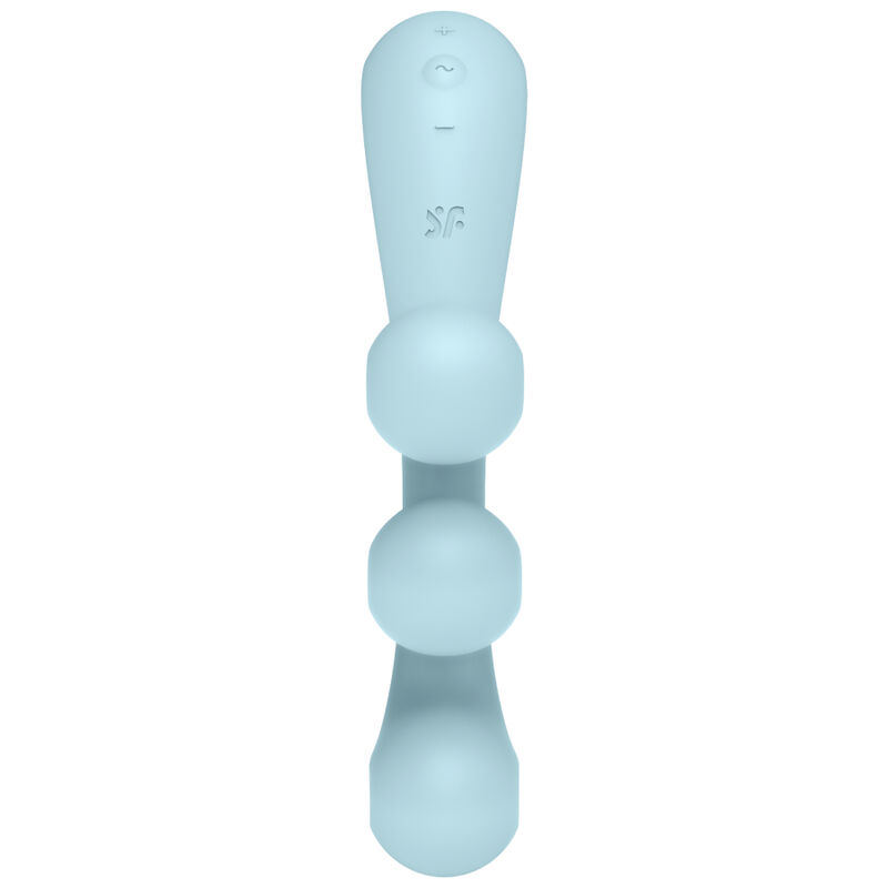 SATISFYER - TRI BALL 2 MULTI VIBRADOR AZUL - Image 3