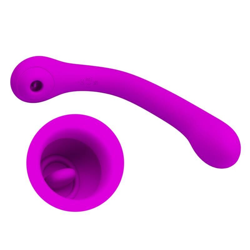 PRETTY LOVE – VIBRADOR E SUTOR CLITÓRICO ALEX LILAC