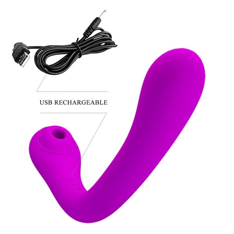 PRETTY LOVE - VIBRADOR E SUTOR CLITÓRICO ALEX LILAC - Image 5