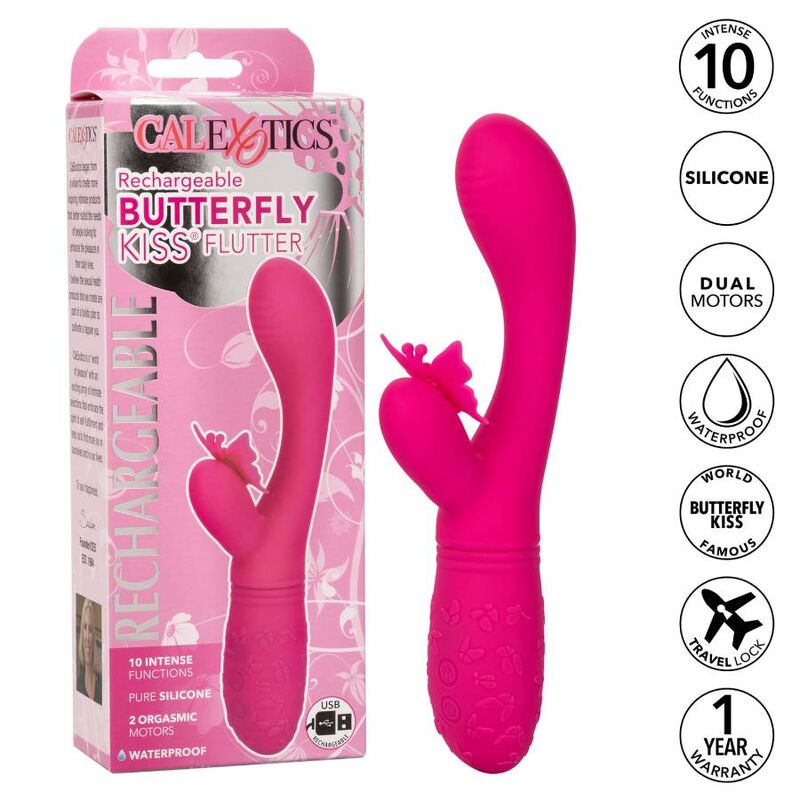CALEXOTICS – BEIJO DE BORBOLETA ROSA