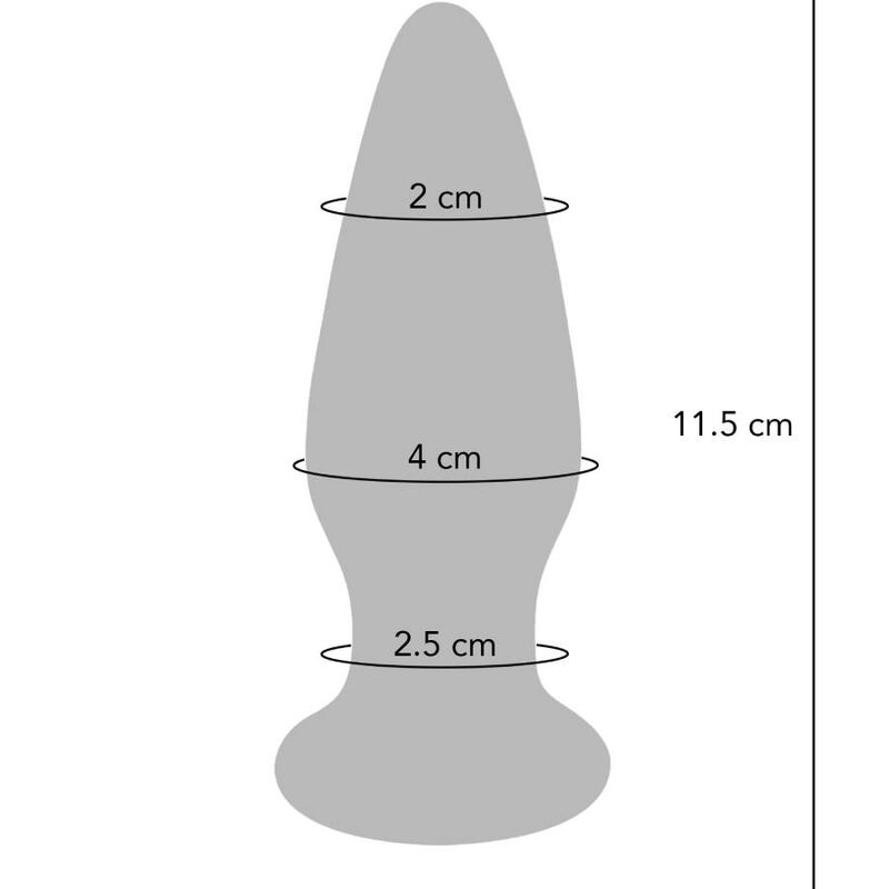 TOYJOY – O PLUG ANAL DE VIDRO VIBRATÓRIO BRILHANTE