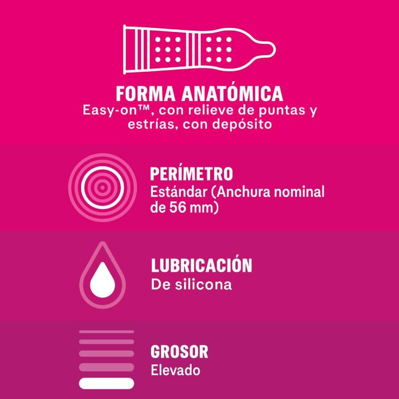 DUREX - LADY PLACER 12 UNIDADES - Image 3