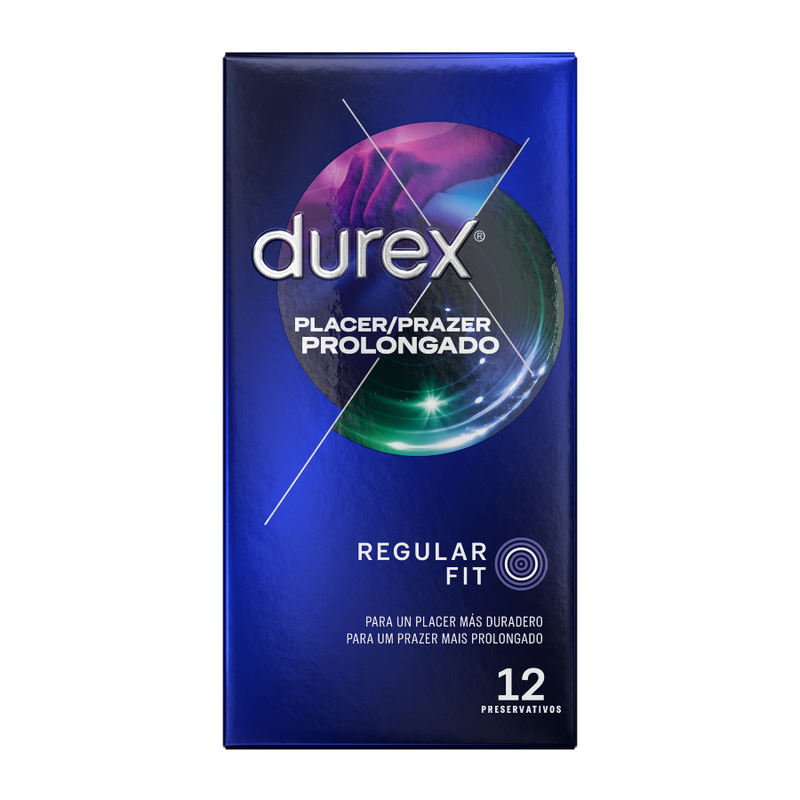 DUREX – PRAZER PROLONGADO COM EJACULAÇÃO RETARDA – 12 UNIDADES