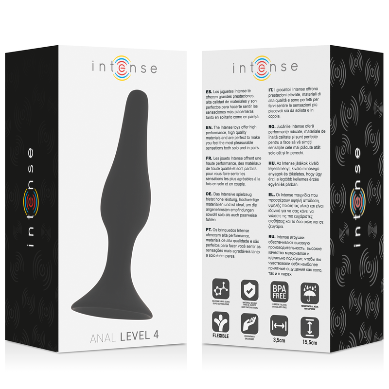 INTENSO - ANAL NÍVEL 4 15,5CM PRETO - Image 4