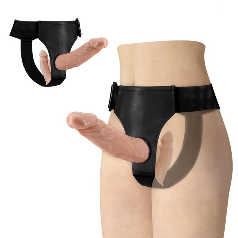 BAILE - DUPLOS DILDOS ULTRA APAIXONADOS COM ARNÊS - Image 2
