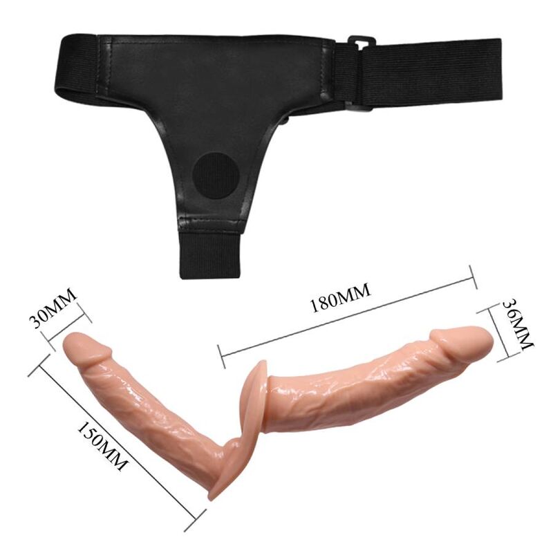 BAILE - DUPLOS DILDOS ULTRA APAIXONADOS COM ARNÊS - Image 5
