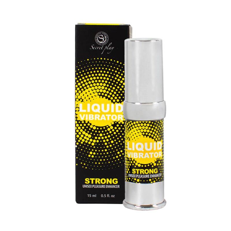 SECRETPLAY – VIBRADOR LÍQUIDO ESTIMULADOR UNISSEX FORTE 15 ML
