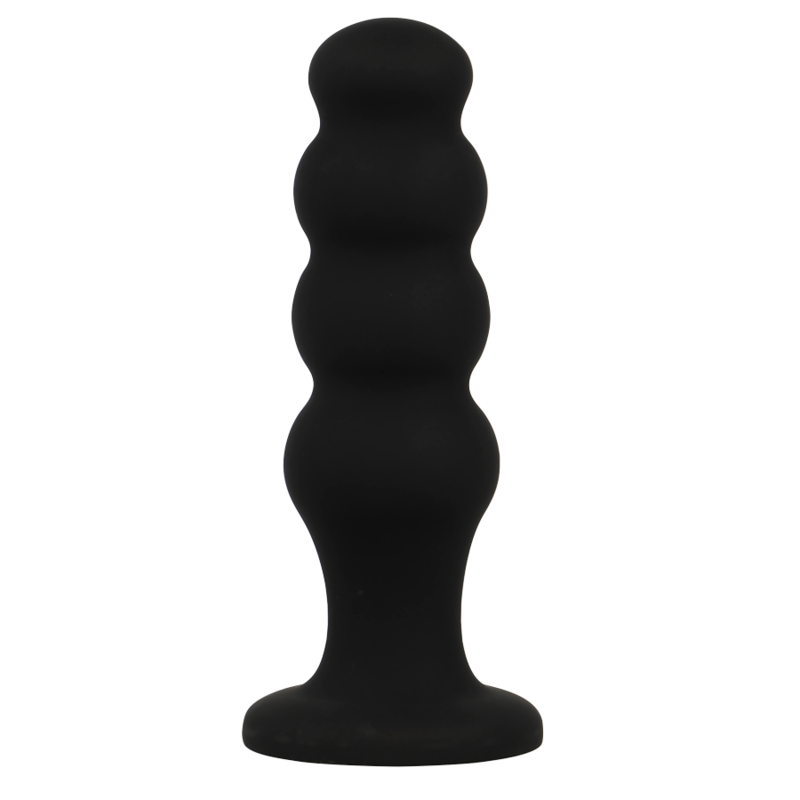 BLACK&SILVER - SCOTT PREMIUM SILICONE ANAL PLUG BLACK - Image 2