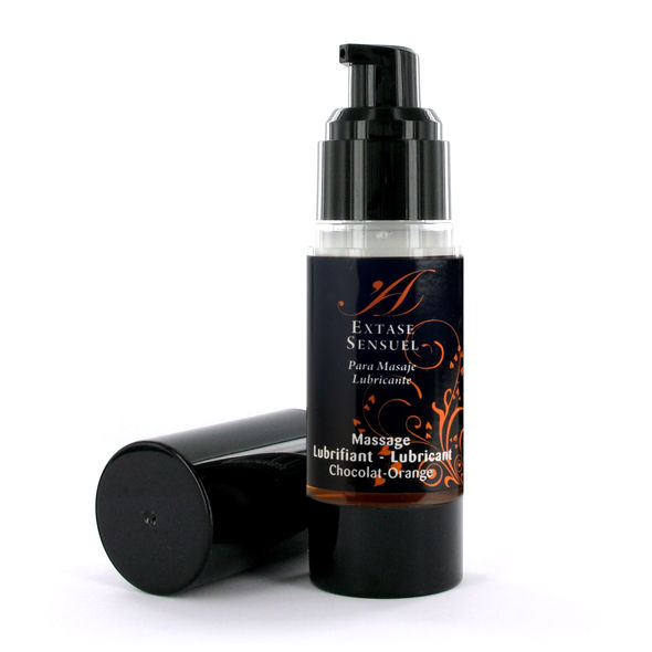 ÊXTASE SENSUAL – LUBRIFICANTE DE CHOCOLATE E LARANJA 30 ML