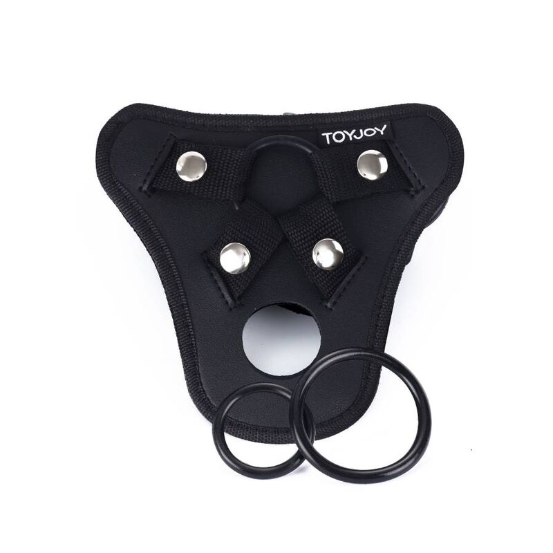 SEJA REAL - ARNÊS DE PRAZER COM STRAP-ON PRETO - Image 3