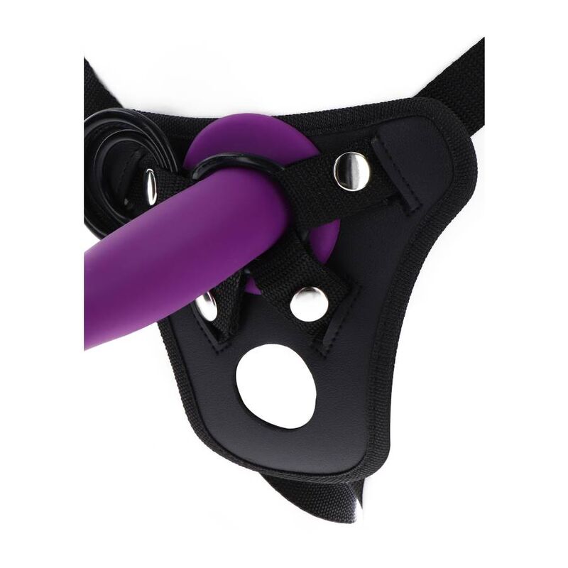 SEJA REAL - ARNÊS DE PRAZER COM STRAP-ON PRETO - Image 2