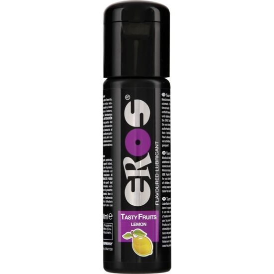EROS – LUBRIFICANTE SABOR FRUTAS LIMÃO 100 ML