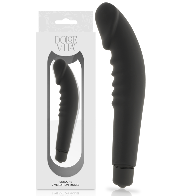 DOLCE VITA – PRAZER REALISTA EM SILICONE PRETO