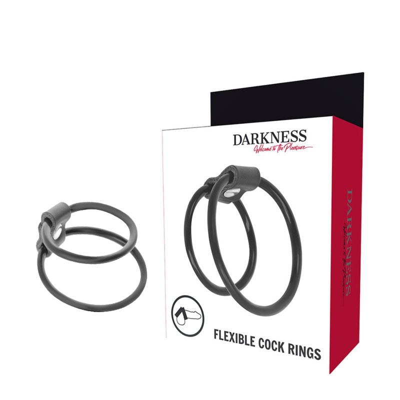 DARKNESS – ANÉIS PENIANOS DUPLOS PARA REALÇAR O CURVILÍNEO.