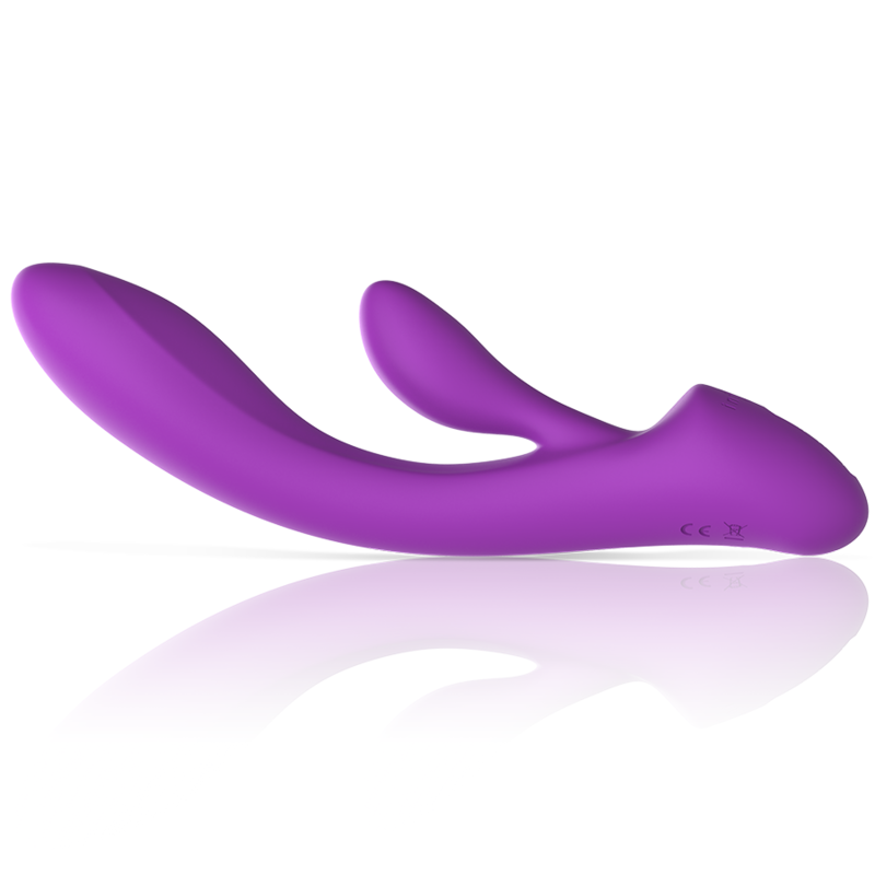 INTENSE - VIBRADOR LUIGI RABBIT DE SILICONE LÍQUIDO ROXO - Image 4