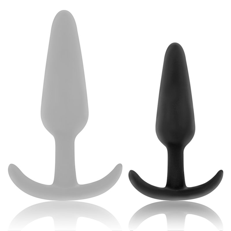 BLACK&SILVER - HANSEL PLUG ANAL DE SILICONE COM ALÇA PEQUENA - Image 3