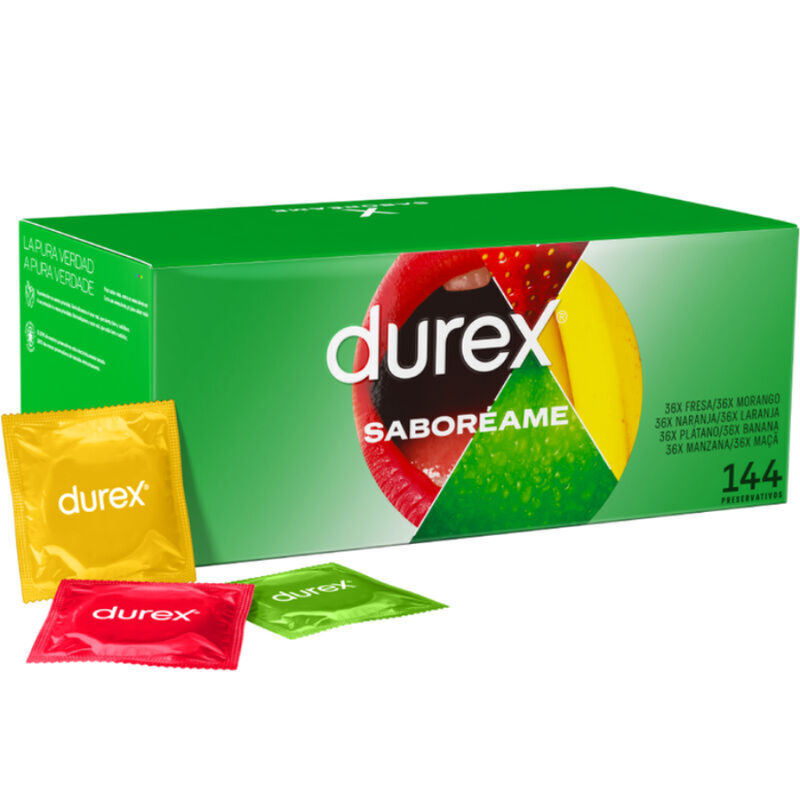 DUREX – FRUTAS DO PRAZER 144 UNIDADES