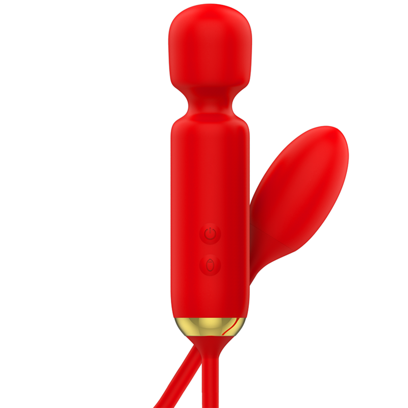 MIA – TOSCANA DUPLO PLEASURE WAND + OVO VIBRATÓRIO
