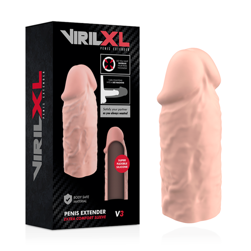 VIRILXL - EXTENSOR DE PÊNIS NATURAL DE SILICONE LÍQUIDO V3 - Image 2