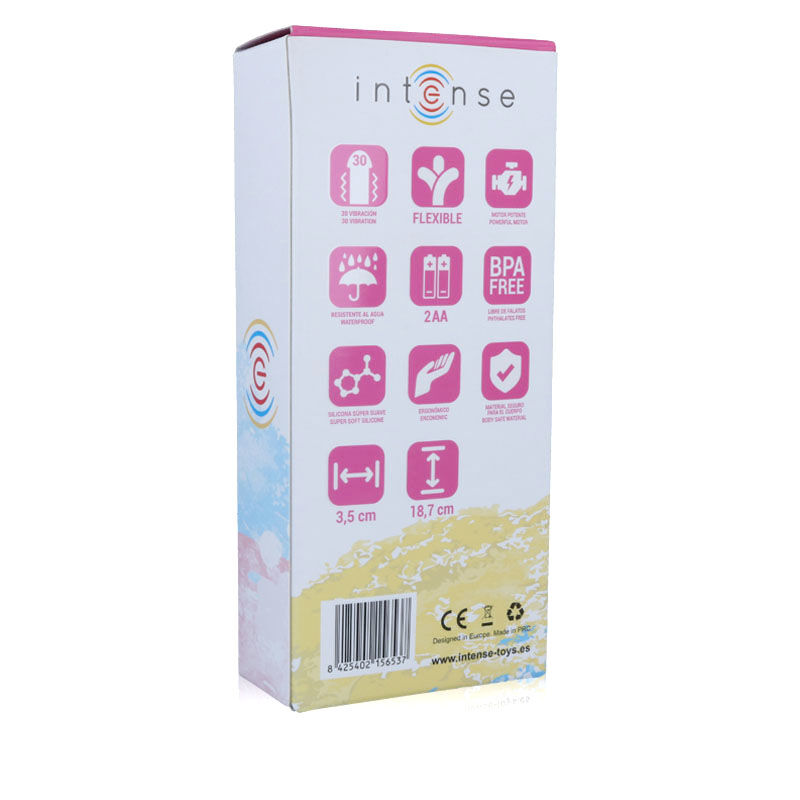 INTENSE - VIBRADOR LEO ROSA SILICONE LUXE - Image 4
