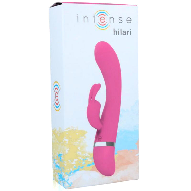 INTENSE - VIBRADOR DE LUXO DE SILICONE ROSA HILÁRIO - Image 3
