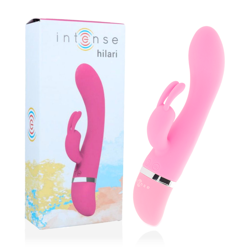 INTENSE – VIBRADOR DE LUXO DE SILICONE ROSA HILÁRIO