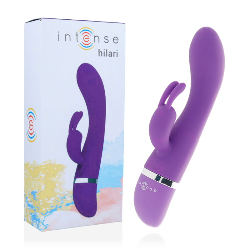INTENSE – VIBRADOR DE LUXO DE SILICONE LILAC HILARI