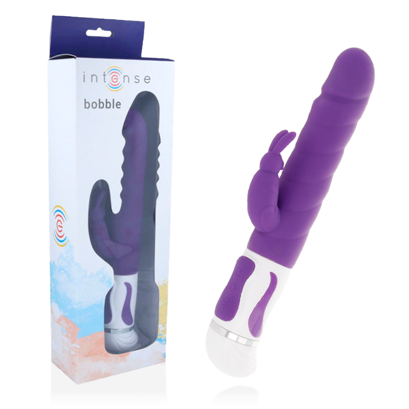 INTENSE – ROTADOR VIBRADOR BOBBLE DE SILICONE LILÁS