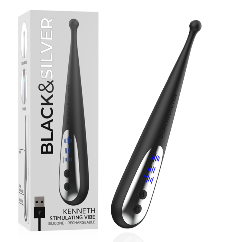 BLACK&SILVER – KENNETH VIBRAÇÃO ESTIMULANTE