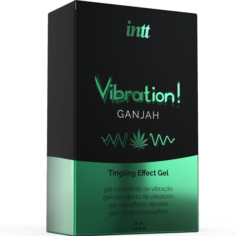 INTT - PODEROSO ESTIMULANTE ÍNTIMO GEL VIBRATÓRIO LÍQUIDO CANNABIS 15ML - Image 3