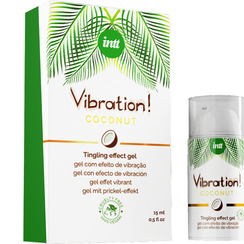 INTT – GEL VIBRATÓRIO ESTIMULANTE POTENTE VIBRADOR LÍQUIDO VEGANO