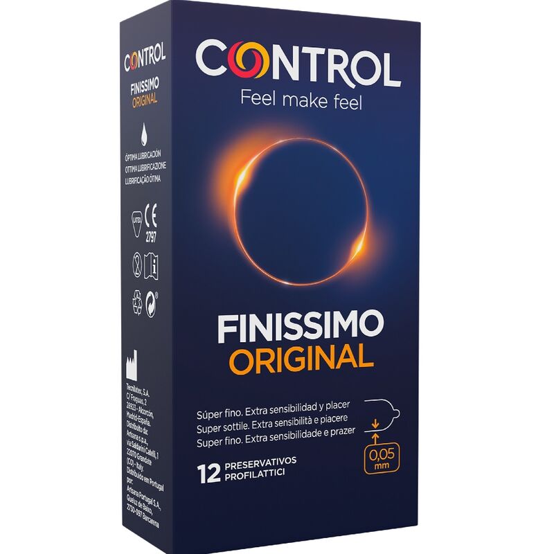 CONTROL – PRESERVATIVOS FINISSIMO 12 UNIDADES