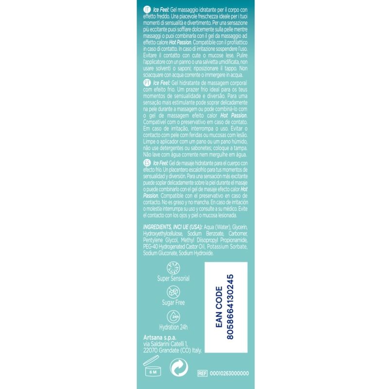 CONTROL – GEL 3 EM 1 SENSAÇÃO DE GELO 200 ML