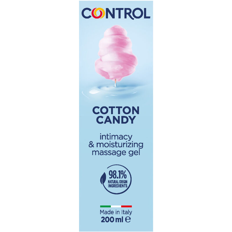 CONTROL – GEL DE MASSAGEM ALGODÃO DOCE 3 EM 1 200 ML