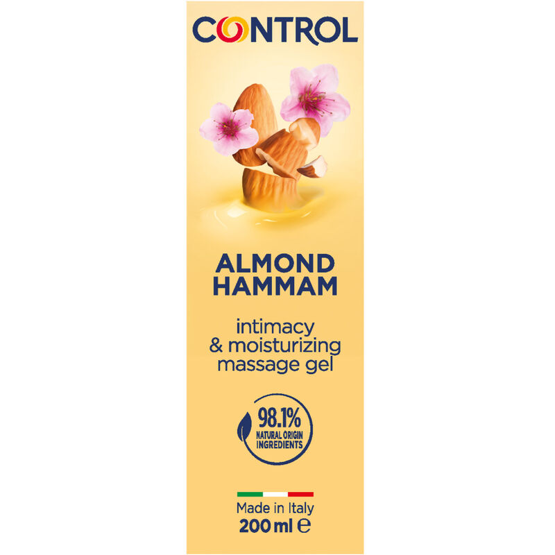 CONTROL - GEL DE MASSAGEM HAMMAM DE AMÊNDOAS 3 EM 1 200 ML