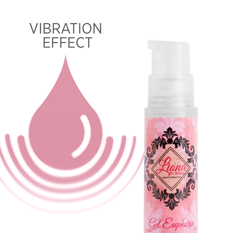 LIONA BY MOMA – VIBRADOR LÍQUIDO EUPHORIA GEL 6 ML
