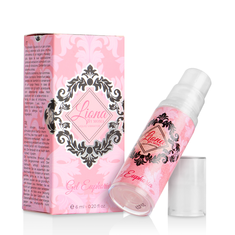 LIONA BY MOMA – VIBRADOR LÍQUIDO EUPHORIA GEL 6 ML