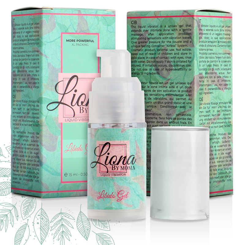 LIONA BY MOMA - GEL VIBRADOR LÍQUIDO PARA LIBIDO 15 ML - Image 3