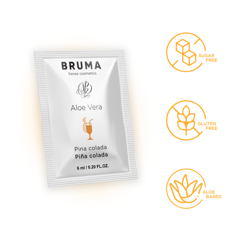 BRUMA - ALOE VERA SLIDING GEL PINA COLADA FLAVOR 6 ML - Image 3