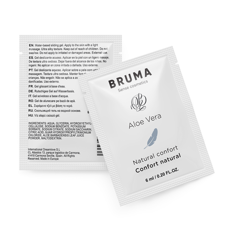 BRUMA – GEL DESLIZANTE DE ALOE VERA CONFORTO NATURAL 6 ML