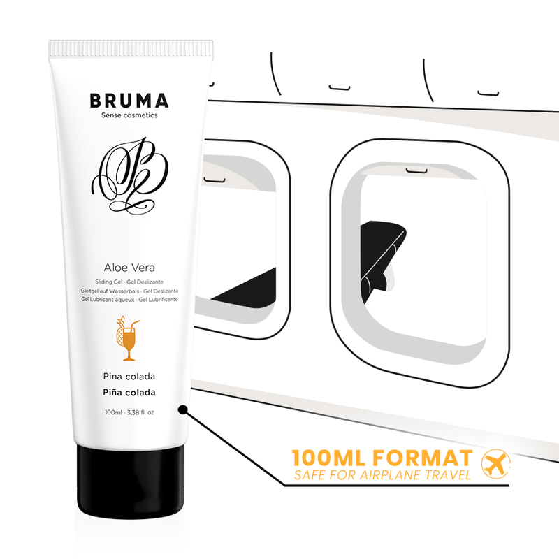 BRUMA - ALOE VERA SLIDING GEL PINA COLADA FLAVOR 100 ML - Image 5
