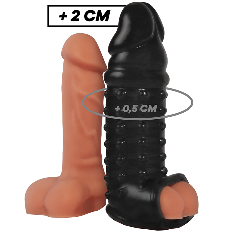 VIRILXL – EXTENSOR E CAPA PARA PÊNIS V11 PRETO