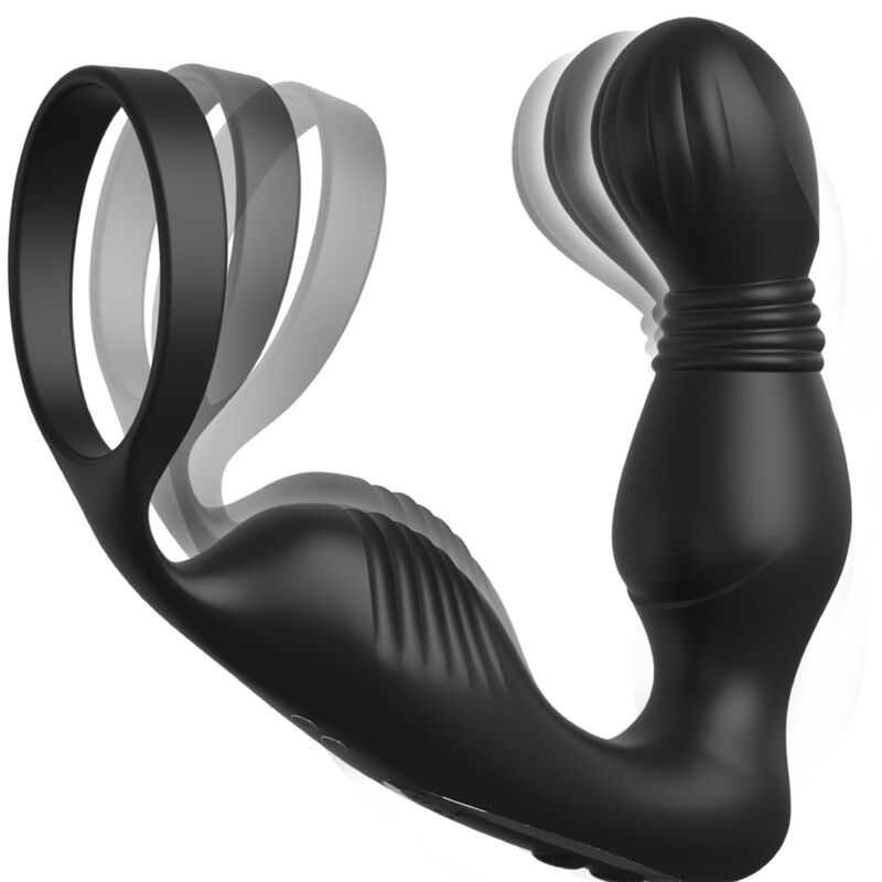 COLEÇÃO ANAL FANTASY ELITE - MASSAGEADOR DE PRÓSTATA VIBRATÓRIO E RECARREGÁVEL