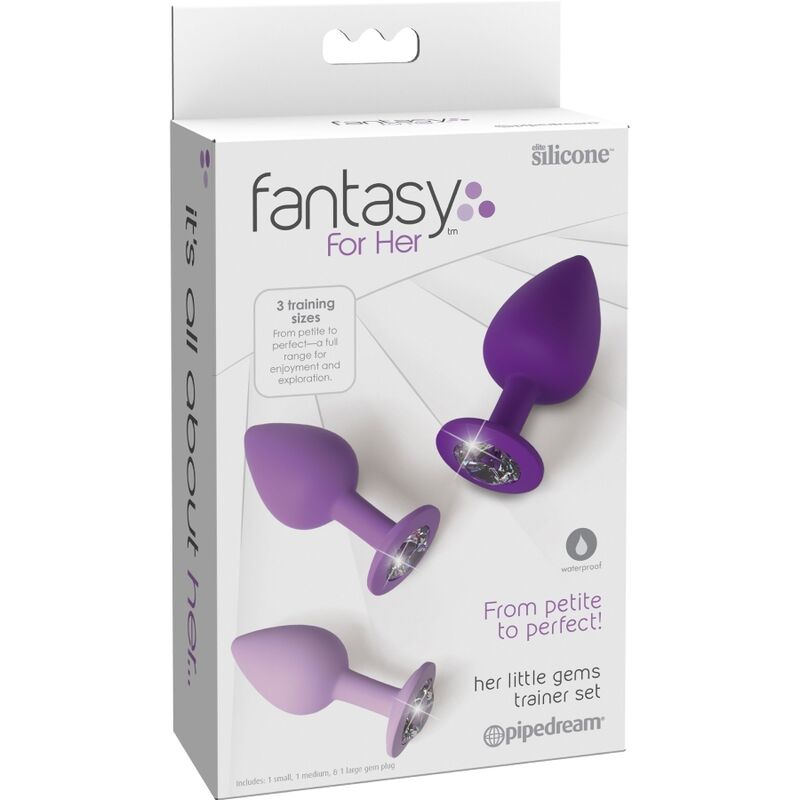 FANTASIA PARA ELA - CONJUNTO DE PLUG ANAL VIOLETA 3 - Image 4