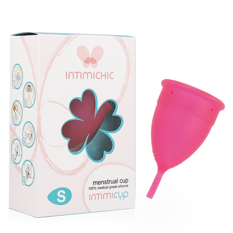 INTIMICHIC – COLETOR MENSTRUAL DE SILICONE DE GRAU MÉDICO – TAMANHO P