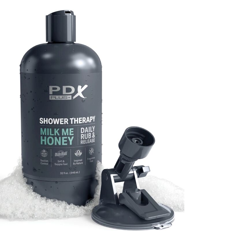 PDX PLUS - MASTURBADOR STROKER COM DESIGN DISCRETO DE FRASCO DE SHAMPOO MILK ME HONEY - Image 5