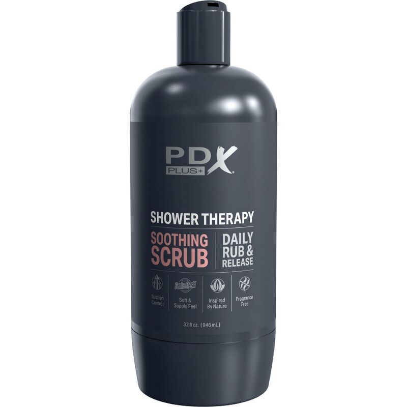 PDX PLUS - STROKER MASTURBADOR COM DESIGN DE FRASCO DISCRETO E SHAMPOO ESFOLIANTE SUAVIZANTE - Image 3