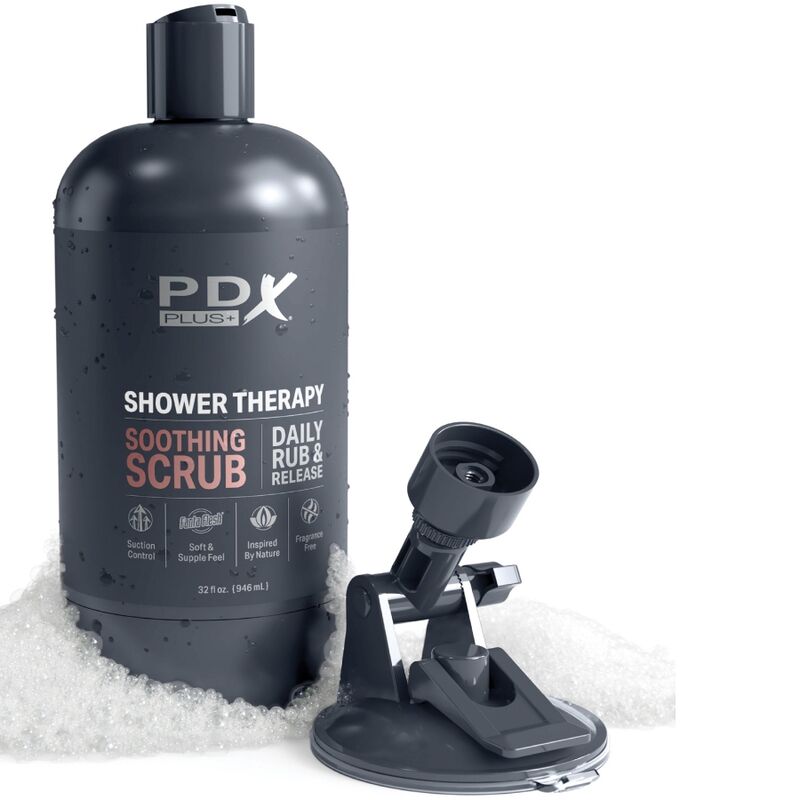 PDX PLUS - STROKER MASTURBADOR COM DESIGN DE FRASCO DISCRETO E SHAMPOO ESFOLIANTE SUAVIZANTE - Image 4