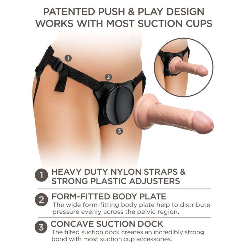 KING COCK - ARNÊS AJUSTÁVEL ELITE COM DILDO DE 15,2 CM PARA INICIANTES - Image 10