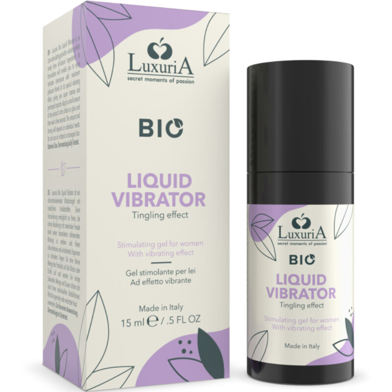 INTIMATELINE LUXURIA – GEL BIOESTIMULANTE PARA ELA COM EFEITO VIBRATÓRIO 15 ML